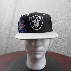 Los Angeles Raiders Vintage NFL Hat Snapback Black Youth Boys Football #